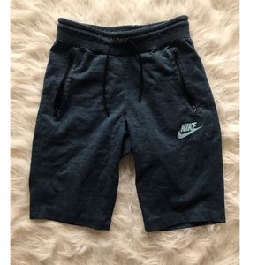 Nike NAVY BLUE Cotton Shorts